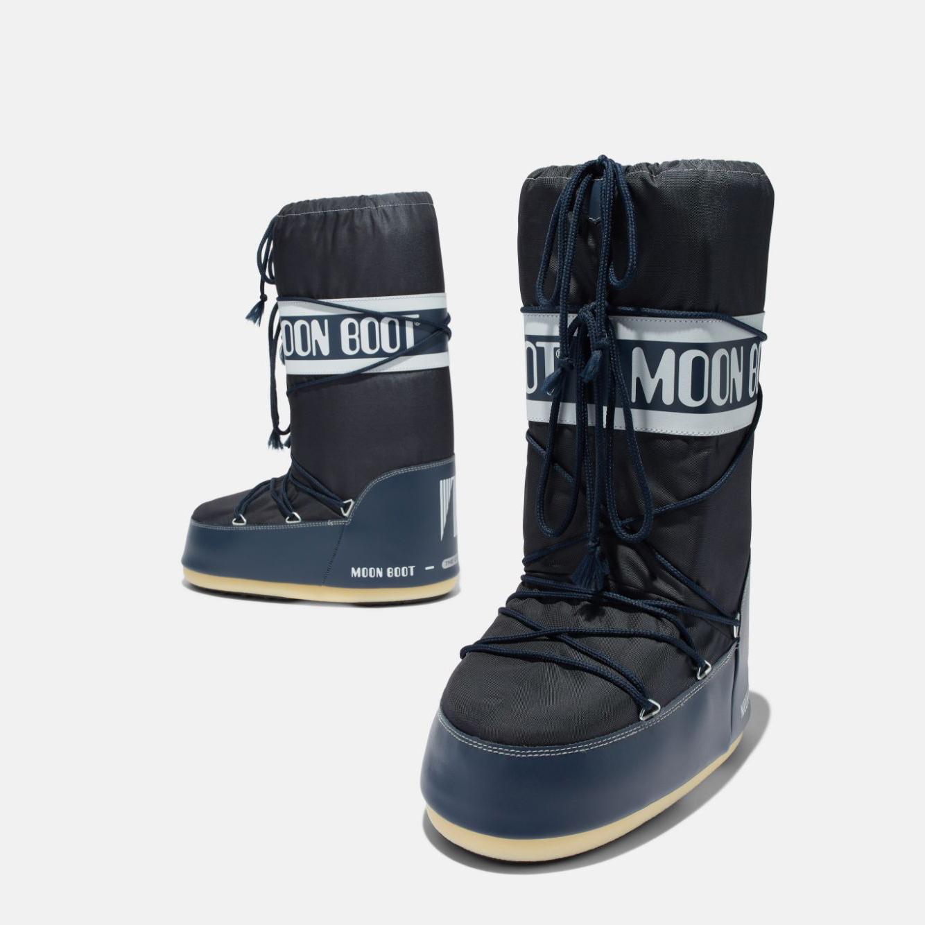 Moon Boot® Icon Mid Vinterstøvler Dame Blå NO-268930